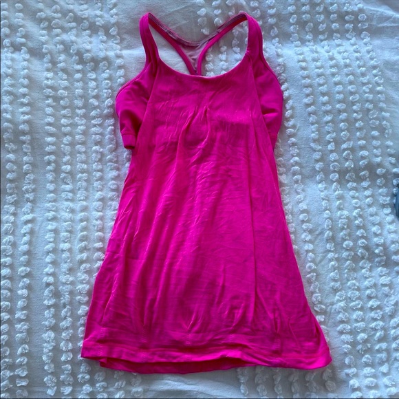 Pink lululemon tank - Picture 1 of 2